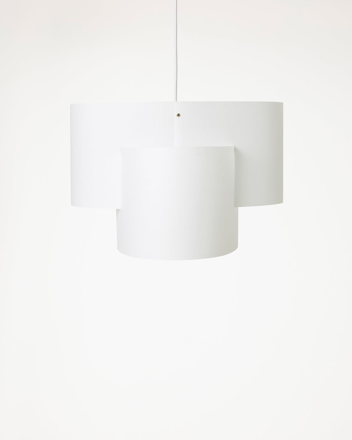 Modern large pendant in washi paper from Japan