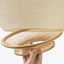 Shape adjustable pendant light, where the shade can be turned upside down